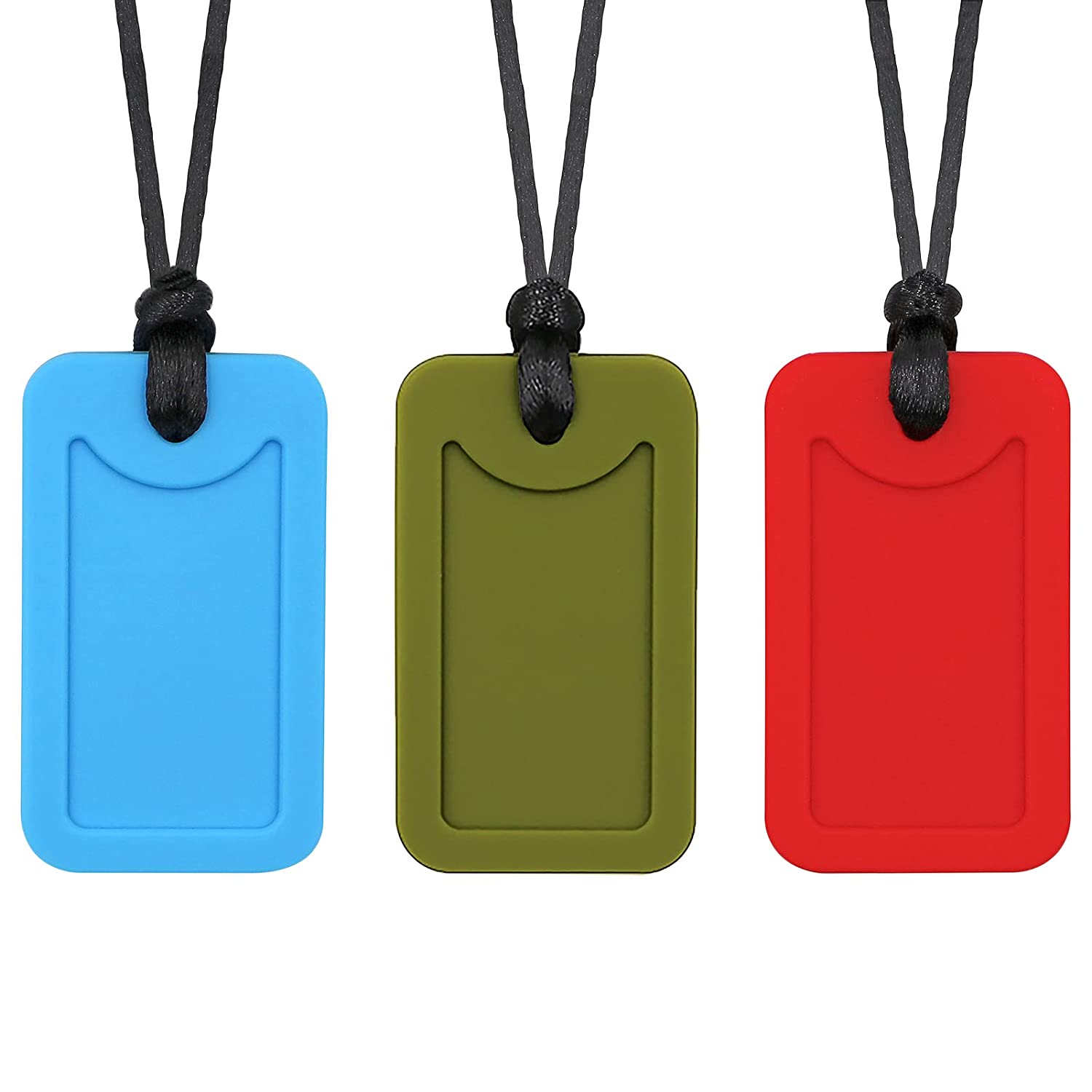 Chew Necklaces for Sensory Kids, Chewable Necklace for Autistic, ADHD