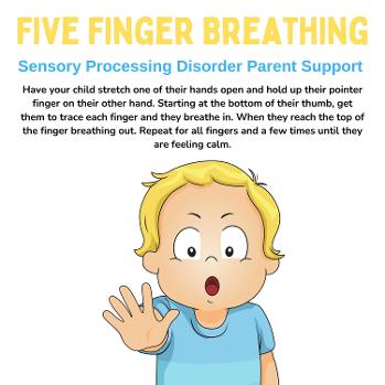child with blond hair and blue shirt five finger breathing mindful activities for children 