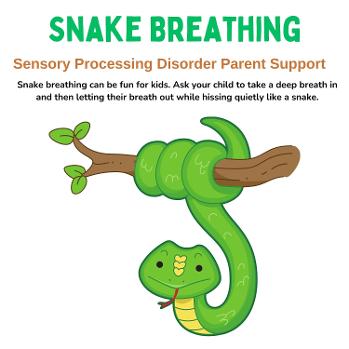 green snake for snake mindful breathing activity mindful activities for children