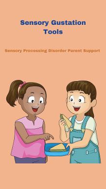 sensory processing disorder child sharing lunch with child who has SPD Sensory Diet Gustatory Therapy Tools & Toys for Children  