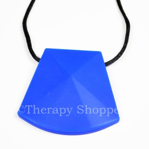 The Therapy Shoppe Chewy Trapezium Necklace New!  Trapezoid-shaped chewy tool