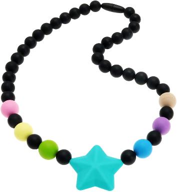 Kid Baby Chewy Necklace Pen Topper Autism ADHD Biting Sensory Chew Teething SEN