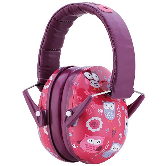 Snug Safe N Sound Kids Earmuffs Hearing Protectors Adjustable Headband Purple for sale online 
