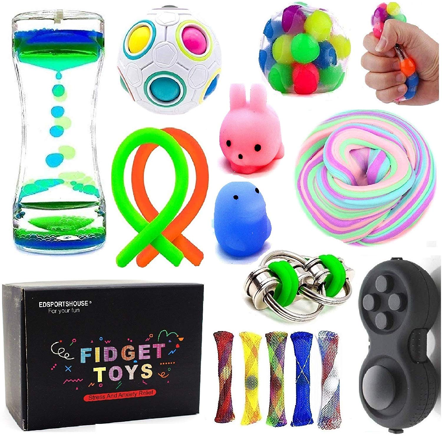 Mini Fidget Spinner Toys Autism therapy Christmas Toys Stocking Stuffers