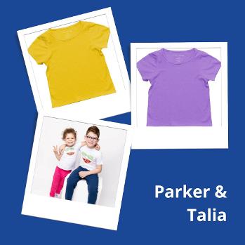 sensory friendly shirts parker and talia 