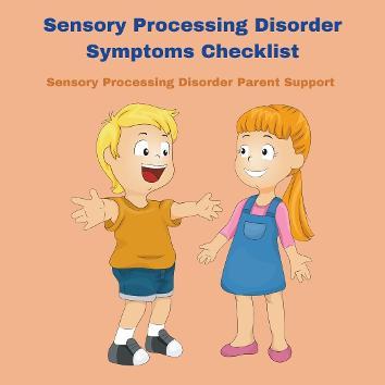 Sensory Processing Disorder Symptoms Checklist    boy and girl sensory differences