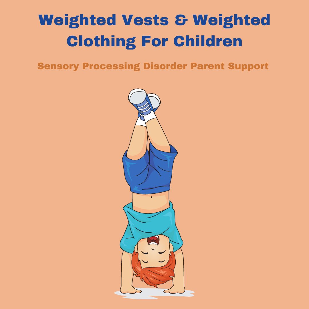 boy standing on his head Weighted Vests And Weighted Clothing For Children  