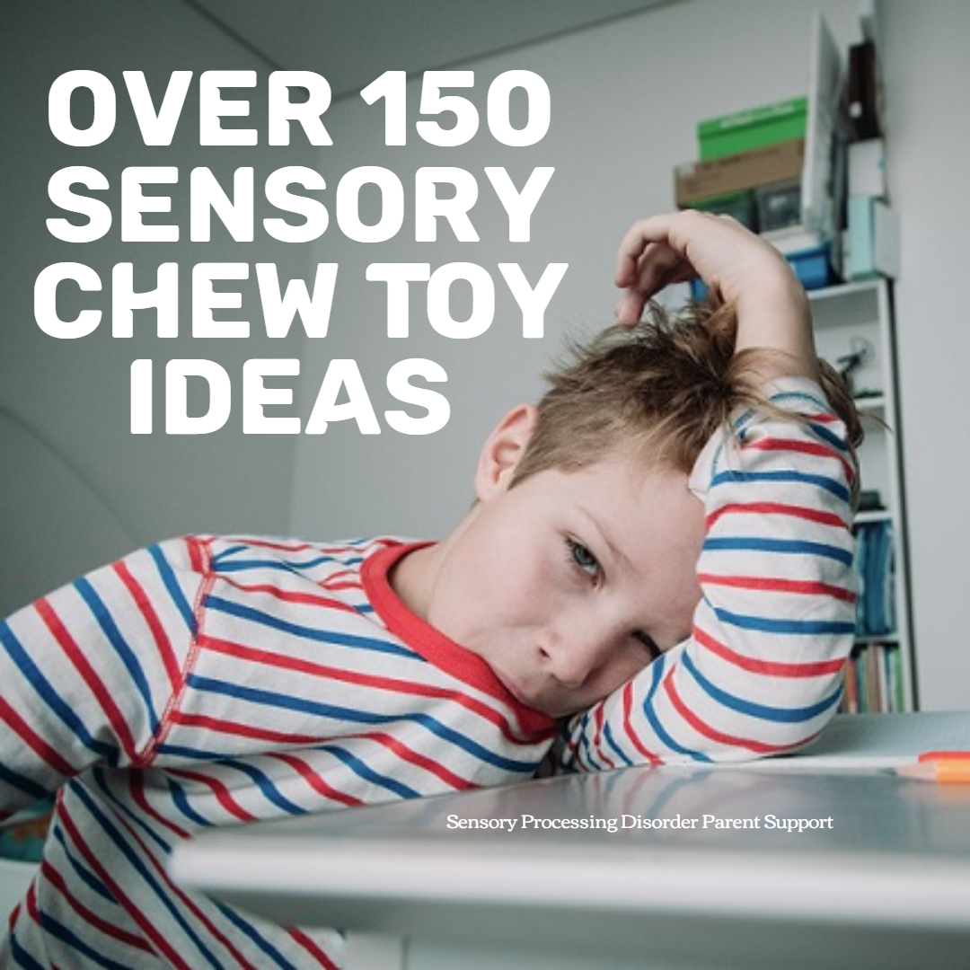 SEN Super Chewy Tube Red Knobby : Sensory Autism 
