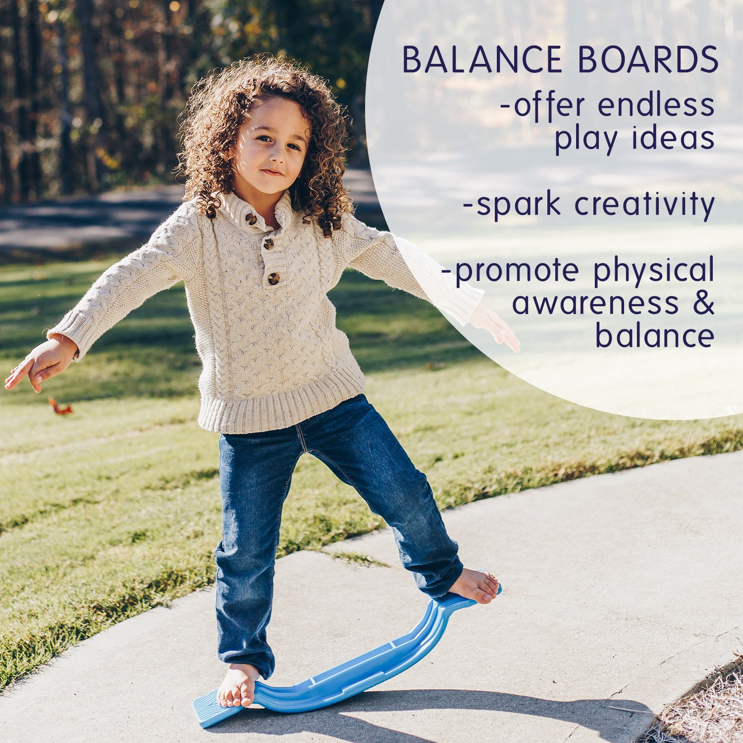 Playlearn Standard Sensory Skateboard for Sensory Integration Therapy