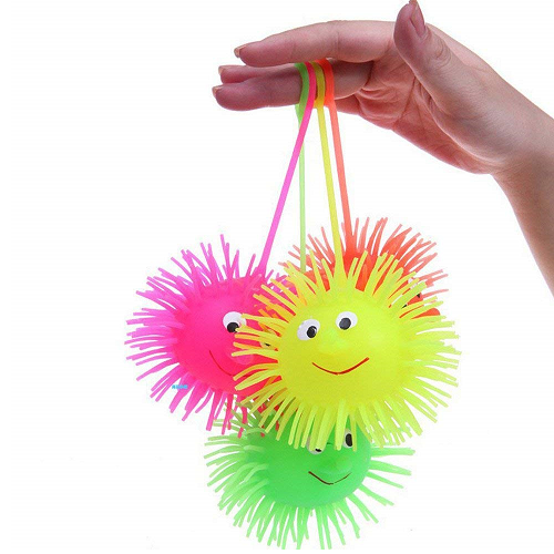 Flashing Neutron Bouncing Ball Flash Sensory Toys Kid Toy Balls Fidget Toy 