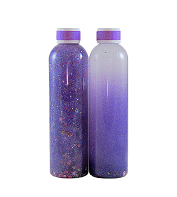 8oz Calming Glitter Bottle - Lavender Dreams Calming Bottles from The Calm Mom are an original away to gain some calm back in your life. The uses are endless