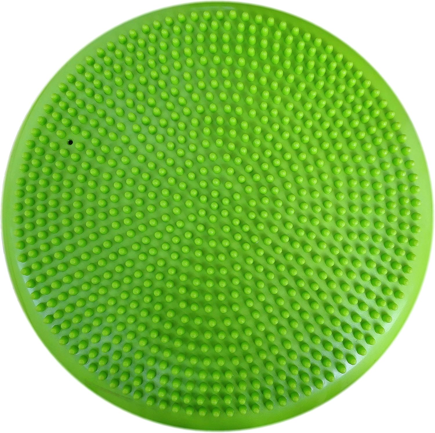 Inflated Wobble Cushion with Hand Pump, Air Stability Board (Extra Thick), Core Balance Disc for Adults, Sensory Wiggle Seat for Kids, Flexible Seating