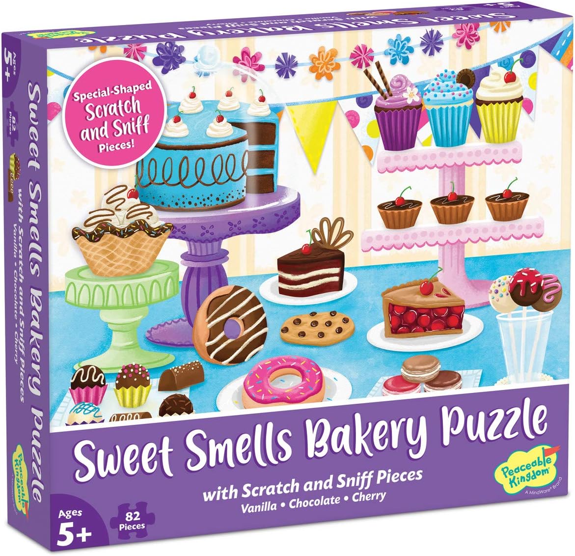 sensory puzzle Scratch & Sniff Puzzles – Sweet Smells Bakery