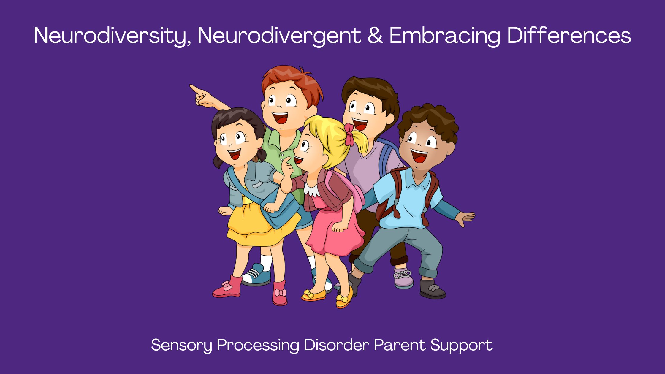 Sensory Processing Disorder  Neurodiversity, Neurodivergent & Embracing Differences There are many differences that are included under the Neurodiversity umbrella. Here are a few. Auditory Processing Anxiety Dyslexia Dyspraxia ADHD Apraxia Intellectual Disability FASD Hyperlexia Autism Sensory Processing Dyscalculia Tourette’s Syndrome Down Syndrome Trauma OCD Depression