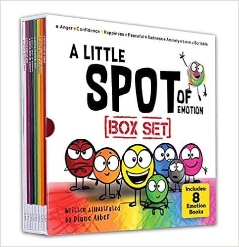A Little SPOT of Emotion Box Set 8 Books: Anger, Anxiety, Peaceful, Happiness, Sadness, Confidence, Love, & Scribble Emotion