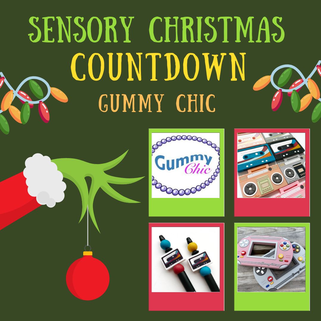 Sensory Christmas COUNTDOWN Gummy Chic Sensory Processing Disorder Parent Support Holidays Gift Ideas Christmas