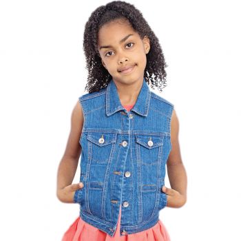 Fun and Function – Denim Weighted Vest for Kids – Sensory Vest Provides Soothing Weight for Kids with Sensory Issues