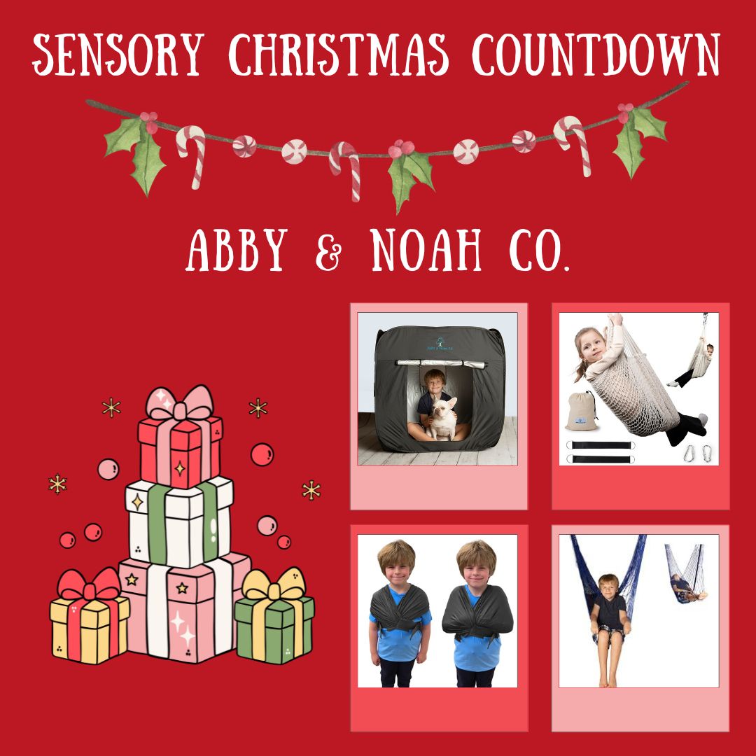 Abby & Noah Co. Sensory Christmas COUNTDOWN Kozie Clothes  Sensory Processing Disorder Parent Support Holidays Gift Ideas Christmas