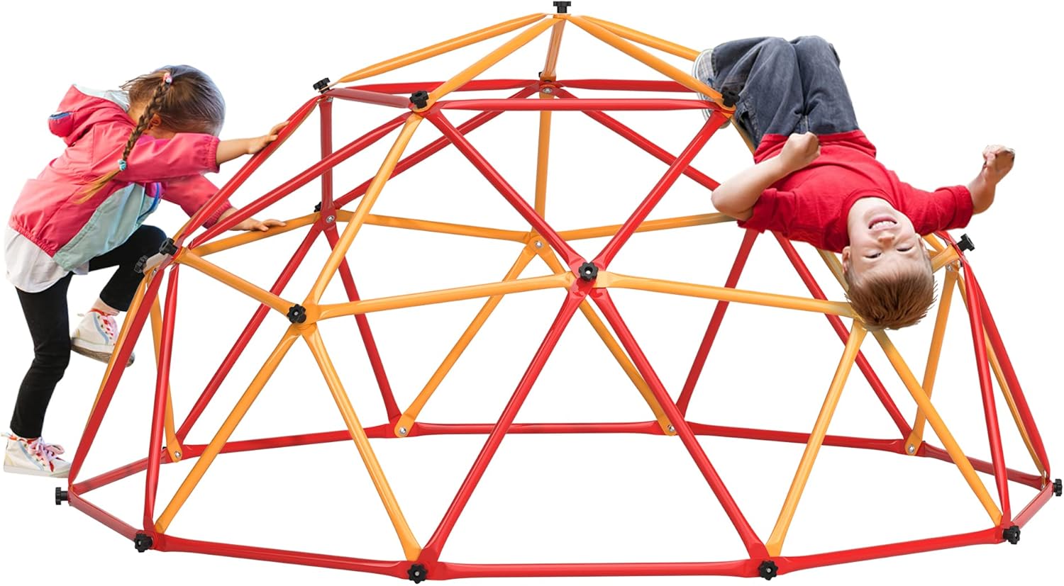 Geometric Dome Climber, Outdoor Toddler Play Set, Kids Outdoor Jungle Gym