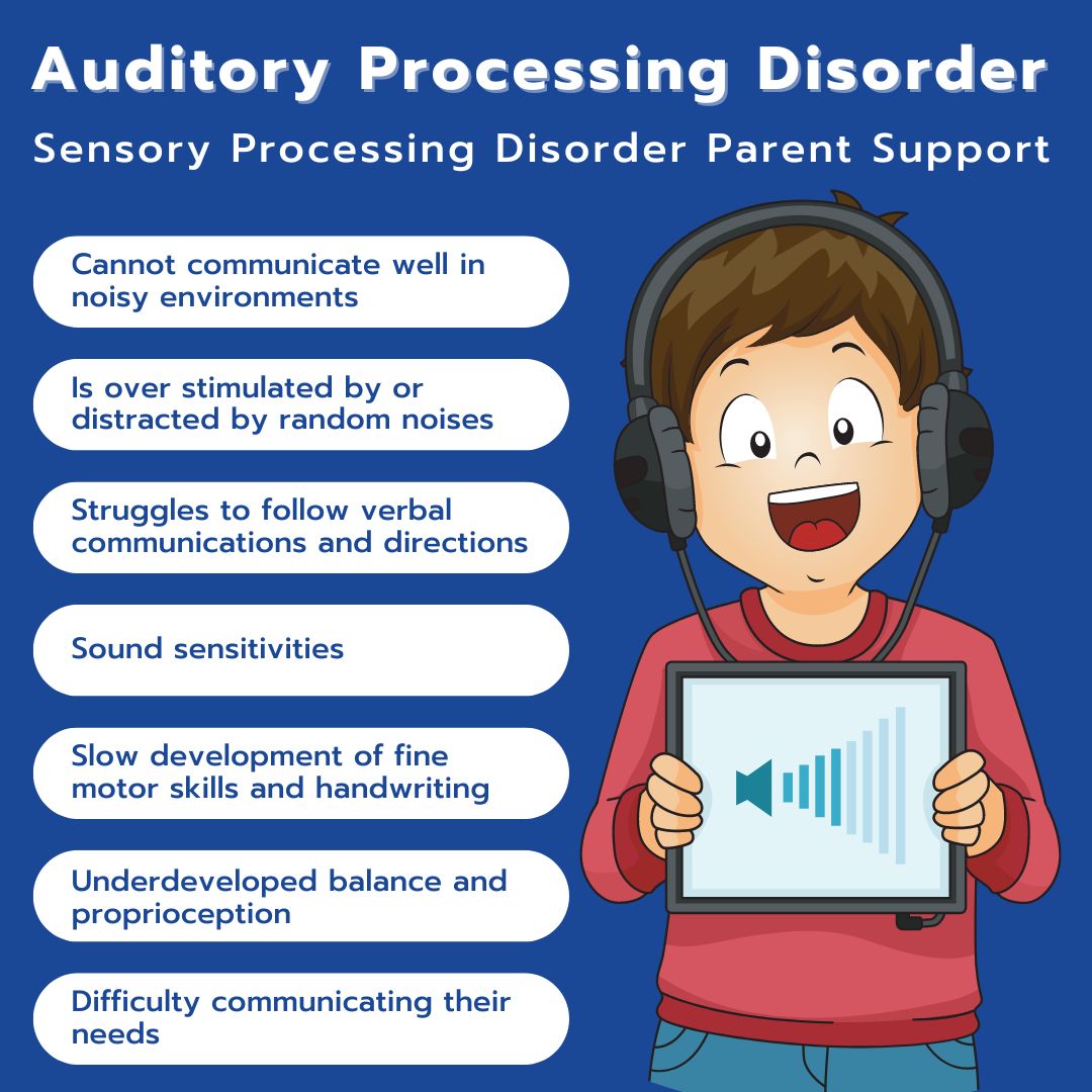 child with auditory processing Auditory processing disorder symptoms list