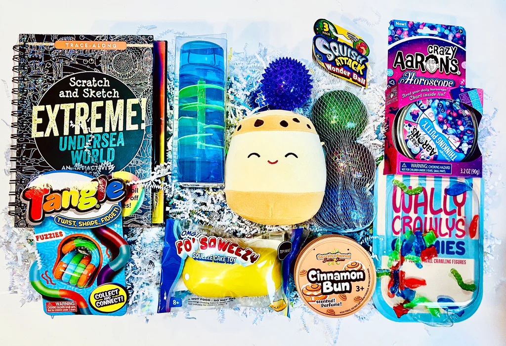 TEEN SENSORY BOX box of sensory toys subscription box monthly sensory boxes