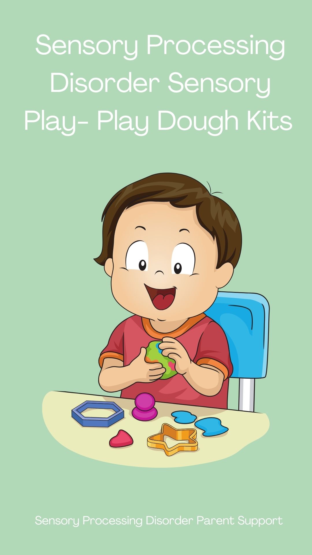 Sensory Processing Disorder Sensory Play- Play Dough Kits