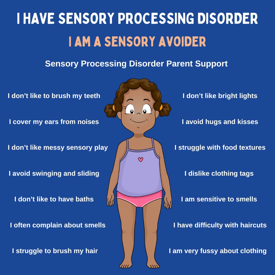 I Have Sensory Processing Disorder, I am a sensory avoider!