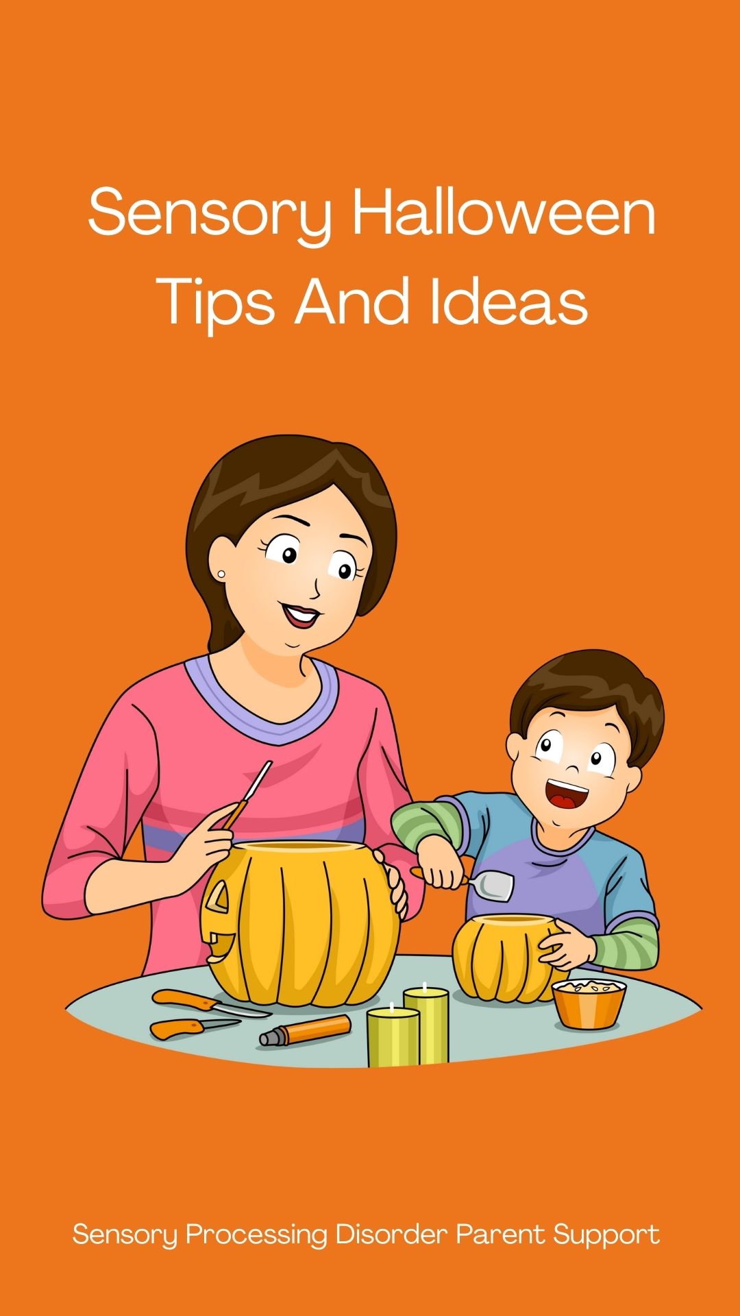 Sensory Halloween Tips And Ideas Sensory processing disorder trick or treat Halloween