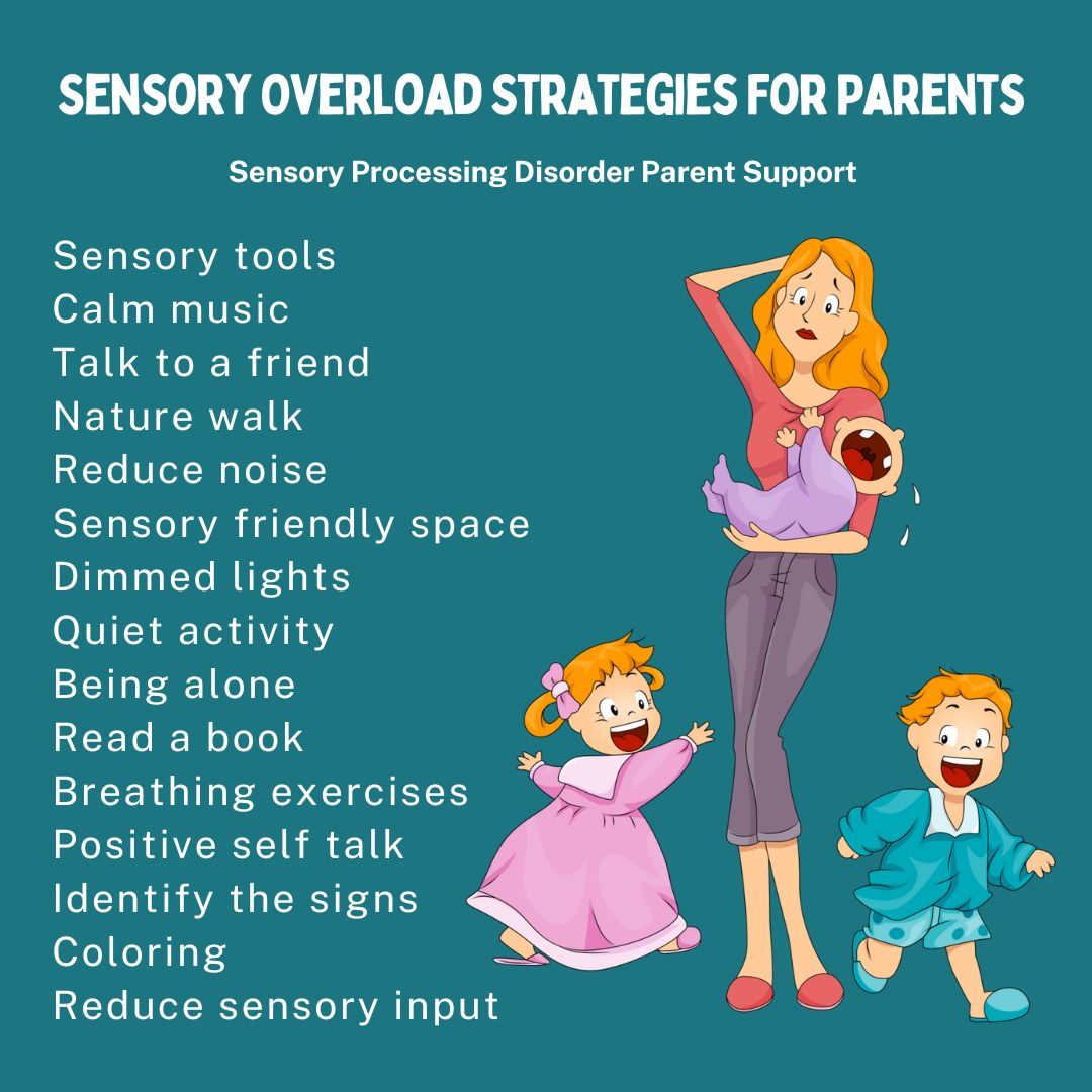 Strategies For Sensory Overload For Parents  Overwhelmed parents sensory processing disorder