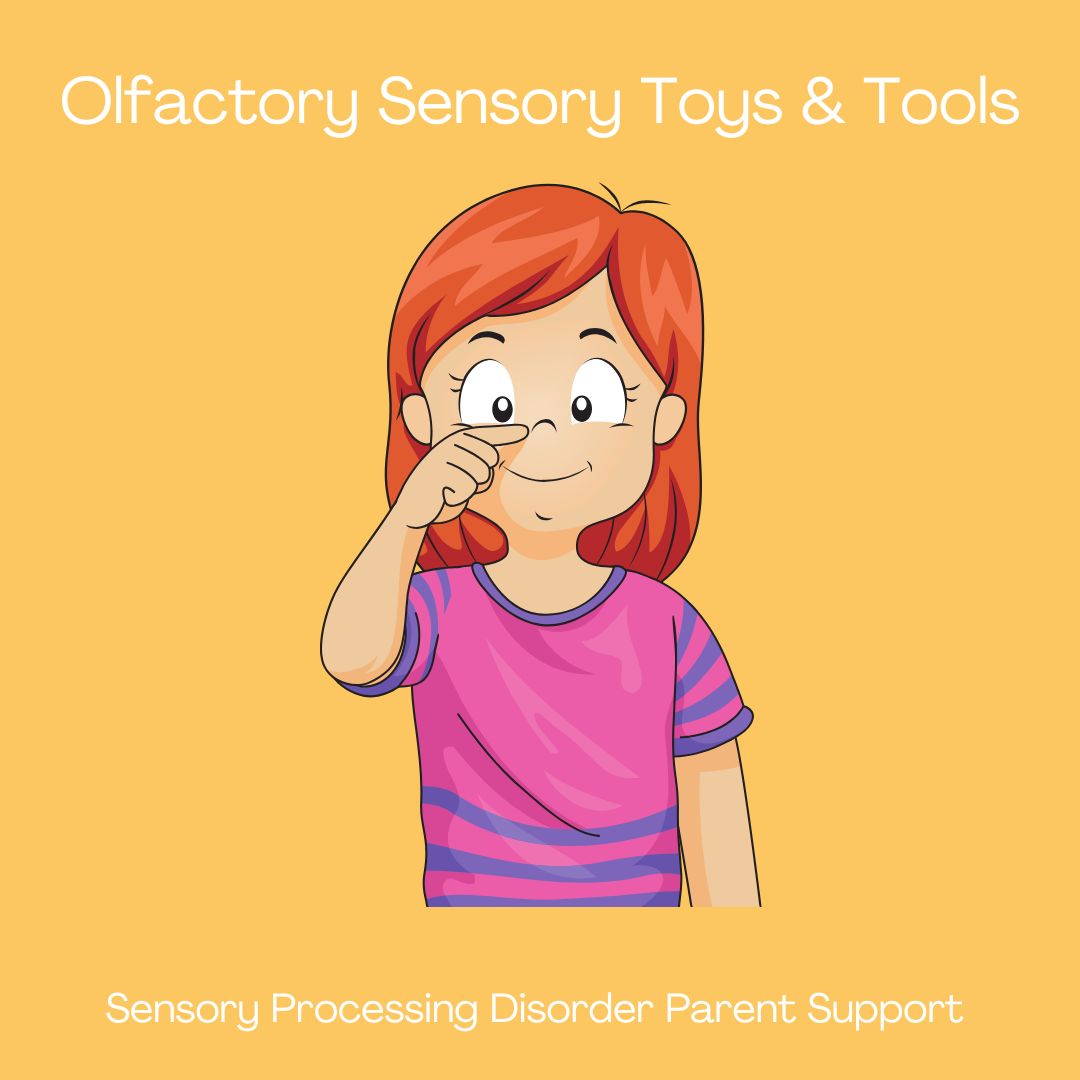 two children playing messy play sensory Olfactory Sensory Tools For Children