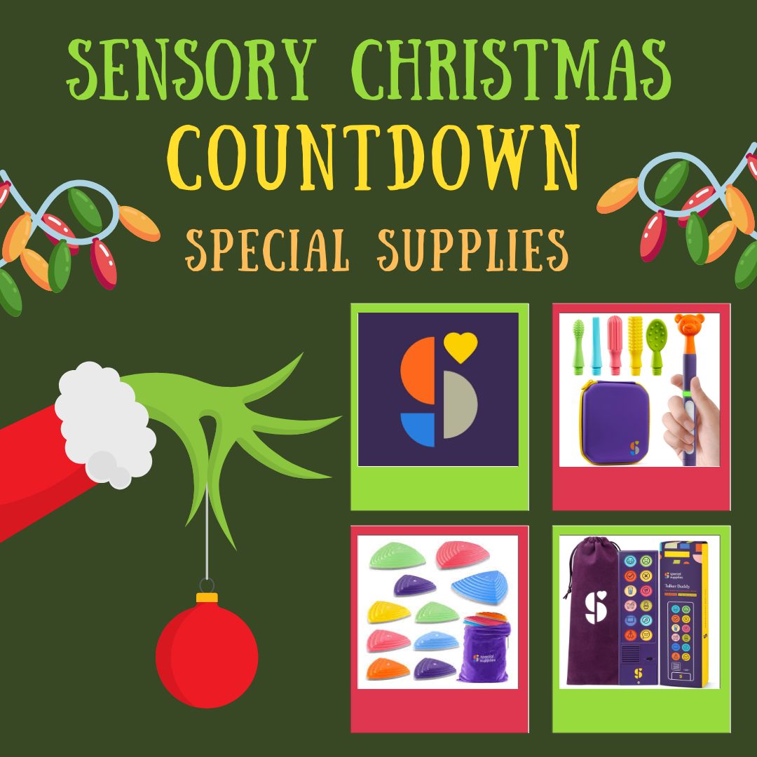 Sensory Christmas COUNTDOWN Special Supplies Sensory Processing Disorder Parent Support Holidays Gift Ideas Christmas