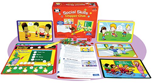 Super Duper Publications Social Skills Chipper Chat Magnetic Game Educational Learning Resource for Children