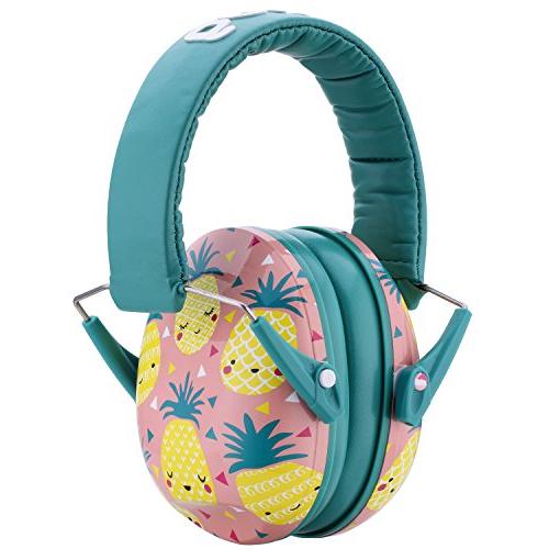 Snug Kids Earmuffs/Hearing Protectors – Adjustable Headband pineapple