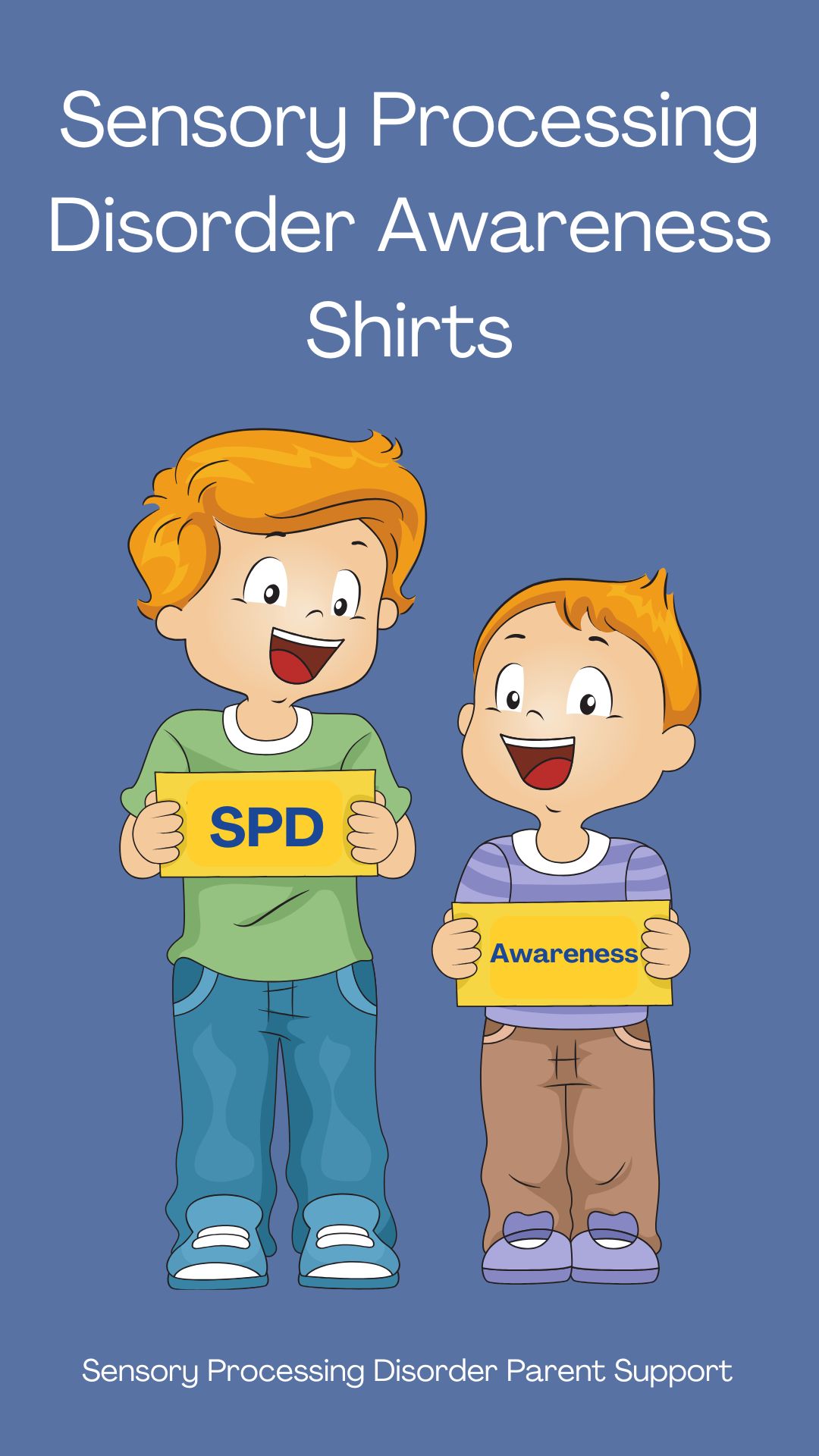 Sensory Processing Disorder Awareness Shirts