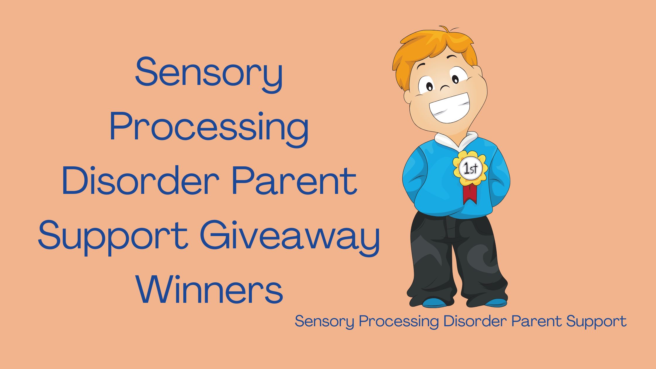 Sensory Processing Disorder Sensory Processing Disorder Parent Support Giveaway Winners