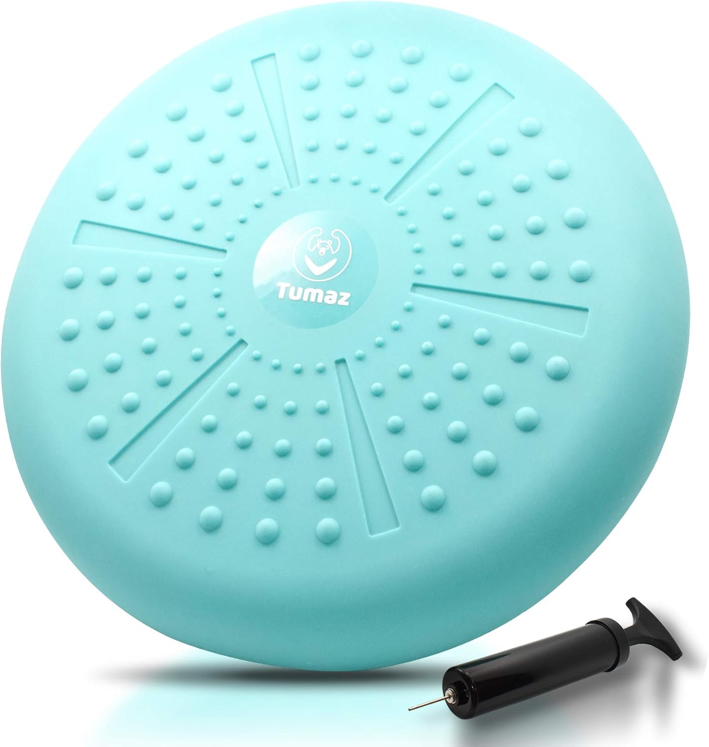 Wobble Cushion - Wiggle Seat to Improve Sitting Posture & Stay Focused for Sensory Kids, Balance Disc to Relief Back Pain & Core Strength & Flexible Seating