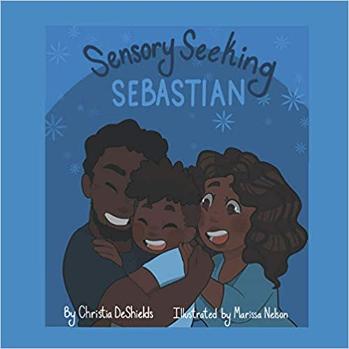 Sensory Seeking Sebastian sensory book for kids