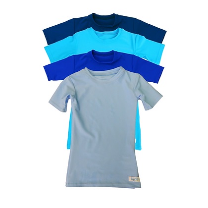 Kozie Clothes Colorful Plain and Simple Kozie Compression Short Sleeve Shirt