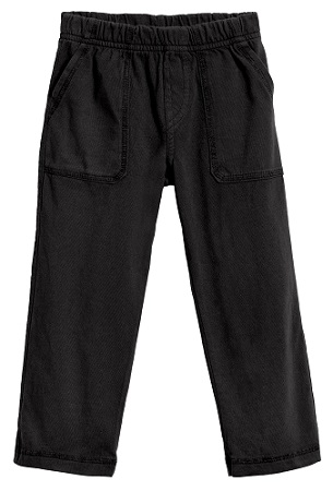Boys Soft Cotton UPF 50+ 3-Pocket Jersey Pants Our signature, soft and comfortable, fully-elastic pull-up waist