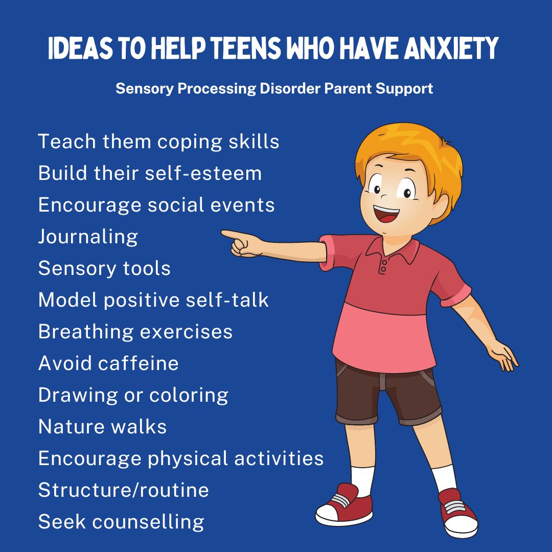 Calming a child when they are anxious - Create a calm down area at home with calming and relaxing tools  - Give your child a cold glass of water  - Squeeze fidgets or playing with dough - Hugs! Hugs are a great way to help children feel calm - Name animals alphabetically  - Breathing exercise