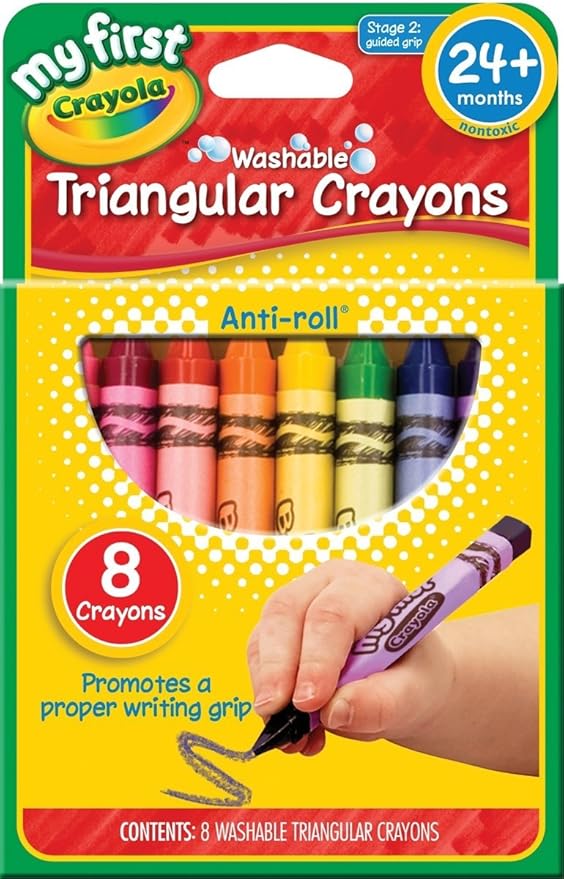 Crayola My First Triangular Crayons 8ct