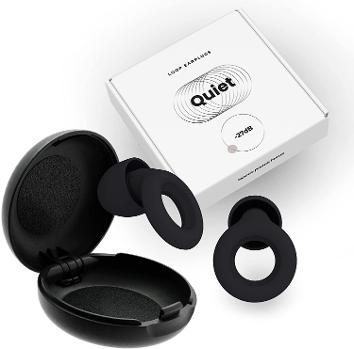 Loop Quiet Noise Reduction Earplugs – Super Soft, Reusable Hearing Protection in Flexible Silicone for Sleep