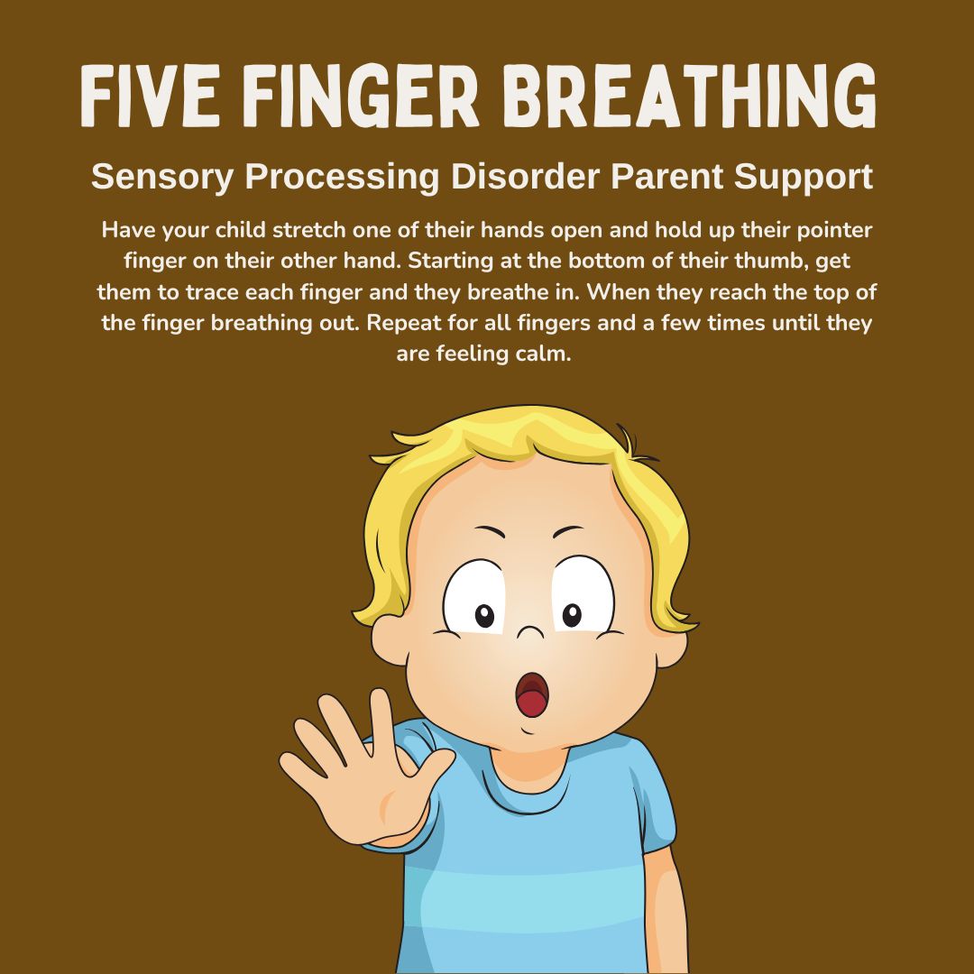 child with blond hair and blue shirt five finger breathing mindful activities for children