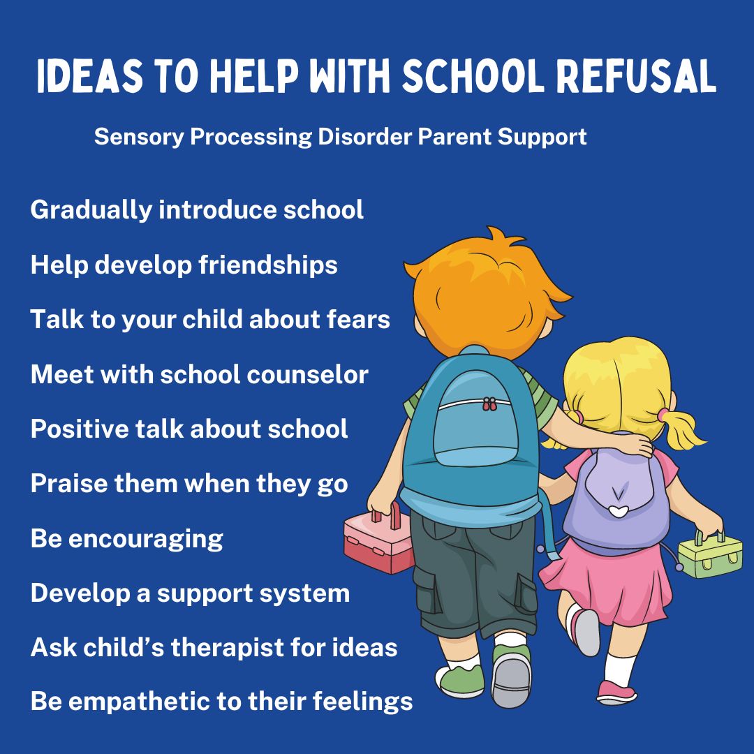 Ideas To Help With School Refusal Sensory Processing Disorder Parent Support