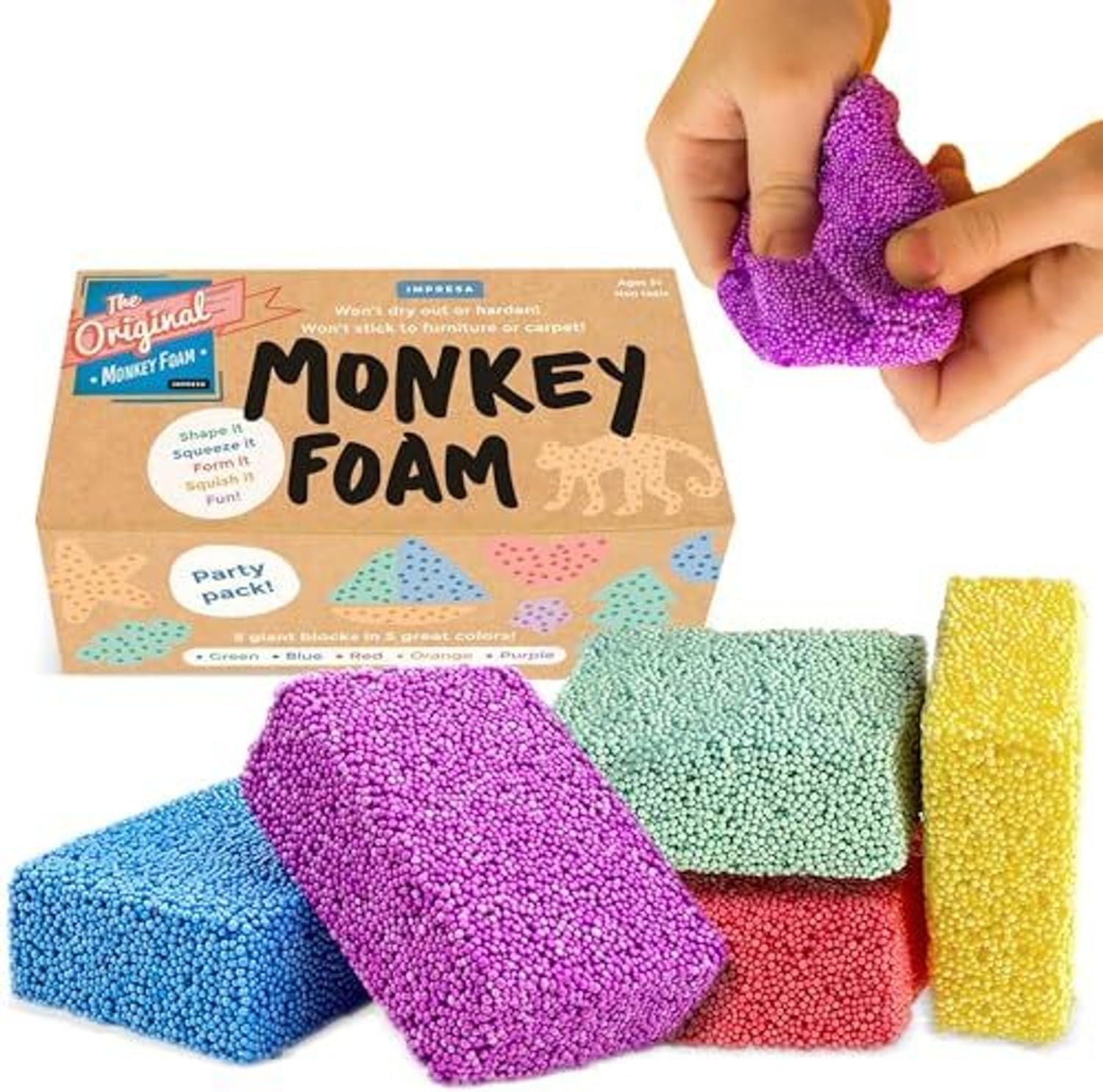 monkey Foam sensory christmas gift ideas 