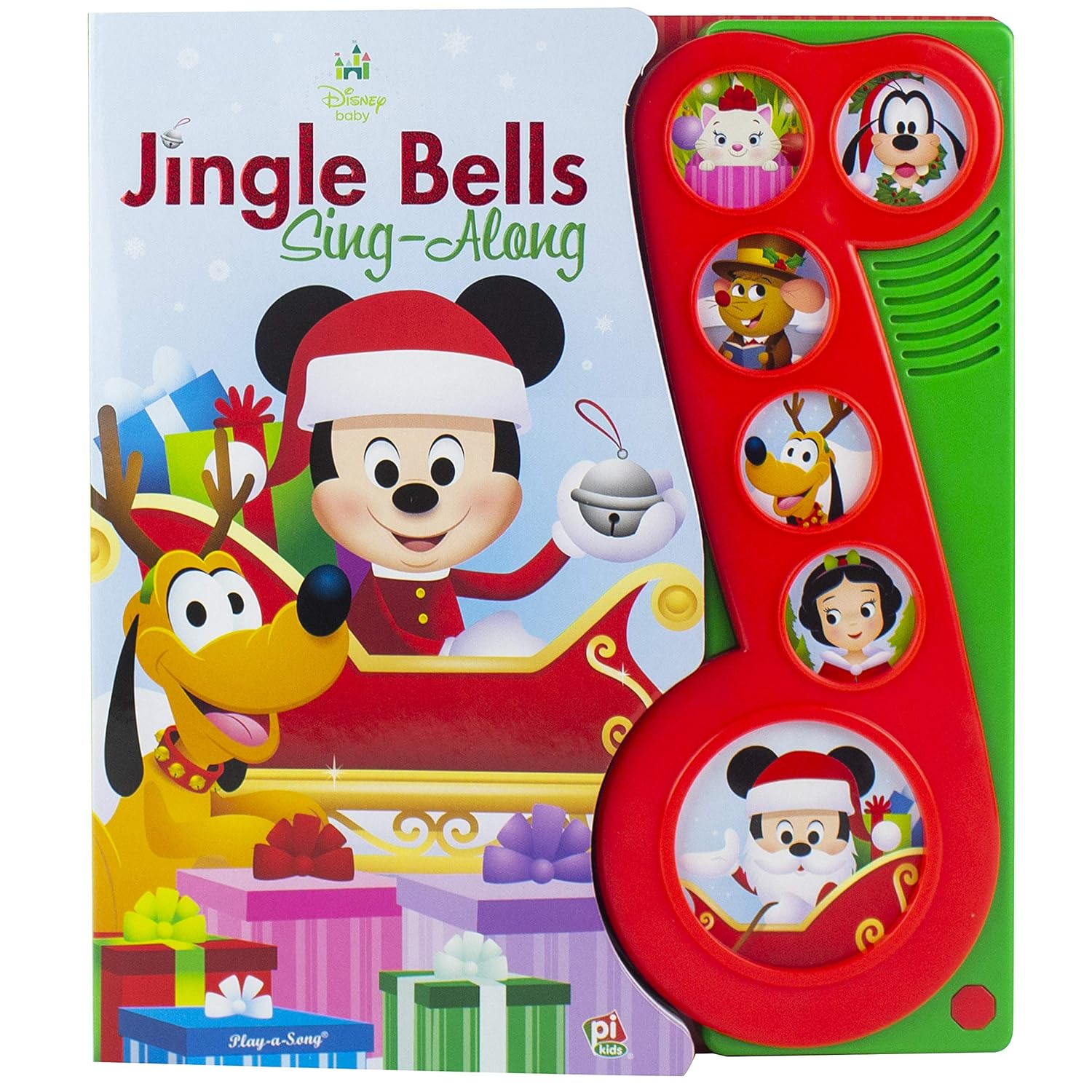 Disney Baby  Mickey Mouse Christmas Jingle Bells Sing-Along Song Book