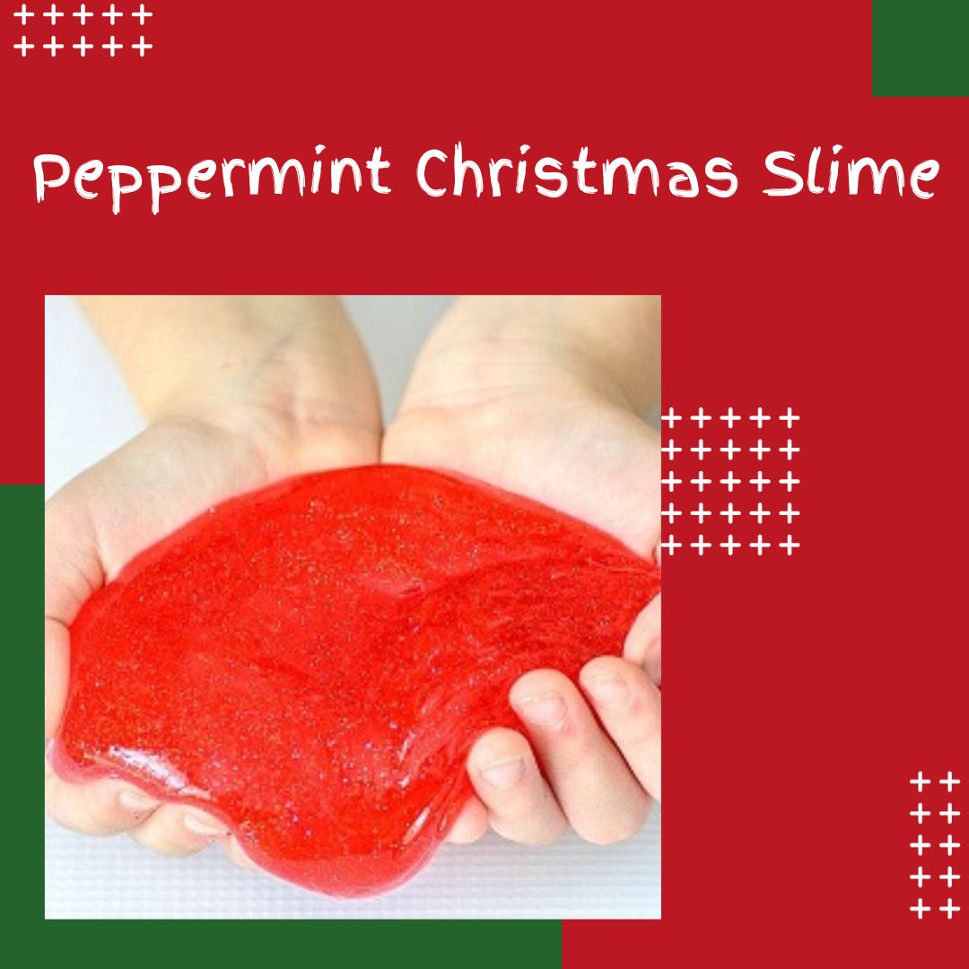 Peppermint Christmas Slime