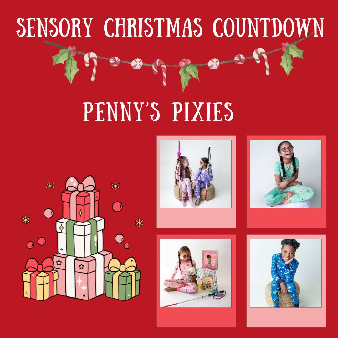 Penny's Pixies Sensory Christmas COUNTDOWN My Silly Sensory Journal Sensory Processing Disorder Parent Support Holidays Gift Ideas Christmas