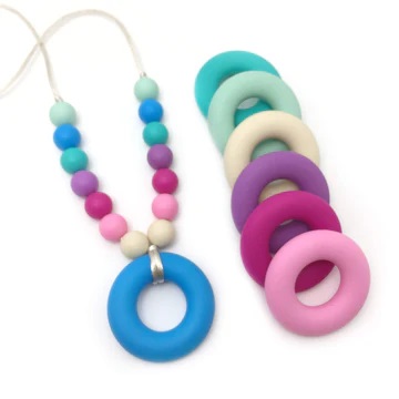 Gummy Chic Ring Chew Sensory Necklace Chewing