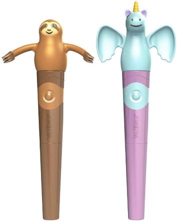 TalkTools Jiggler® | Unicorn & Sloth | Chewable Oral Facial Massager, Set of 2 Oral Sensory Massager | Calming Motor Therapy for Kids